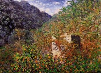 Claude Oscar Monet : The Valley of Sasso, Bordighera II